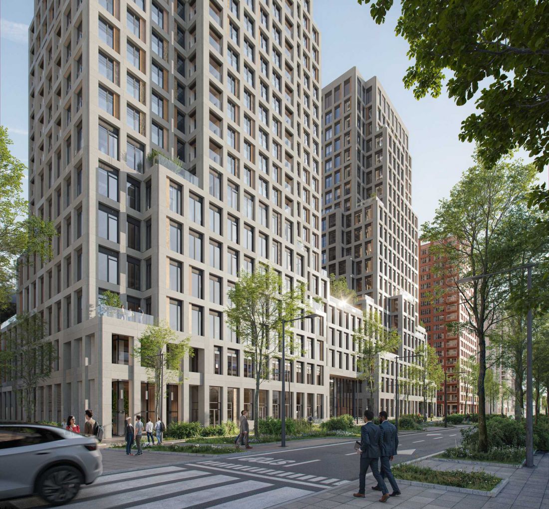 Tour & Taxis Towers w Brukseli