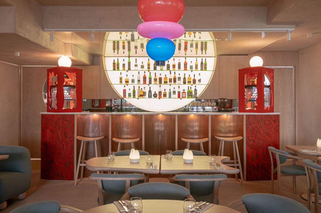 Wnętrza restauracji Manna 2 w Warszawie