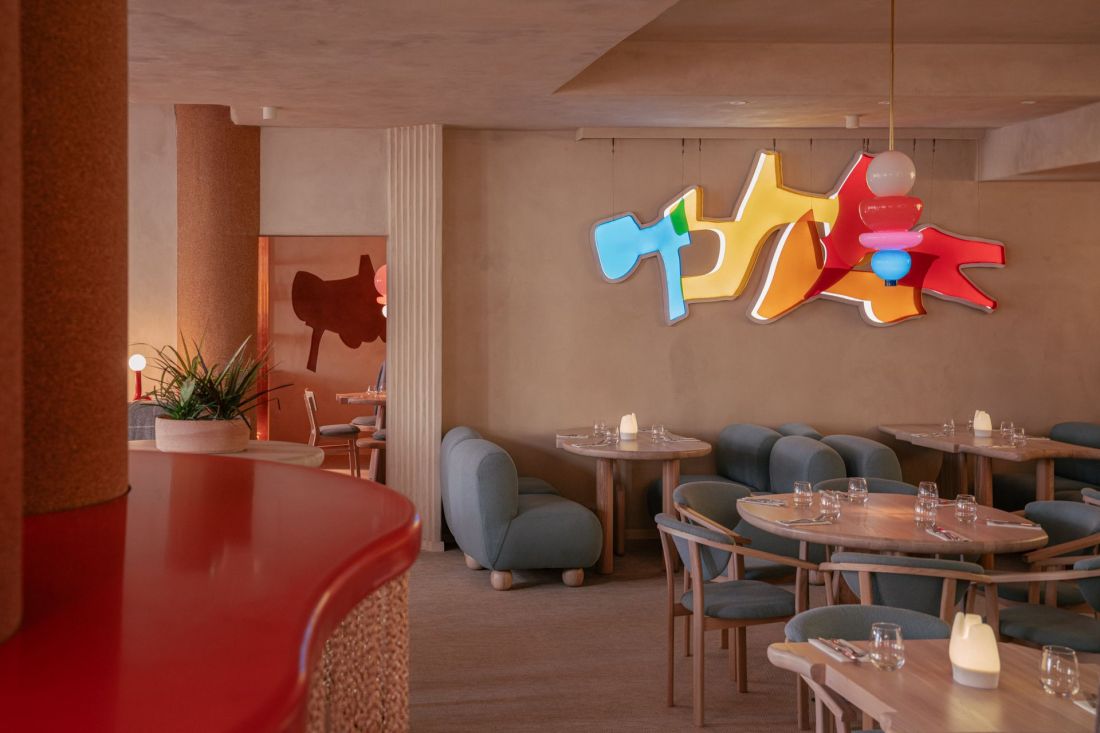 Wnętrza restauracji Manna 2 w Warszawie