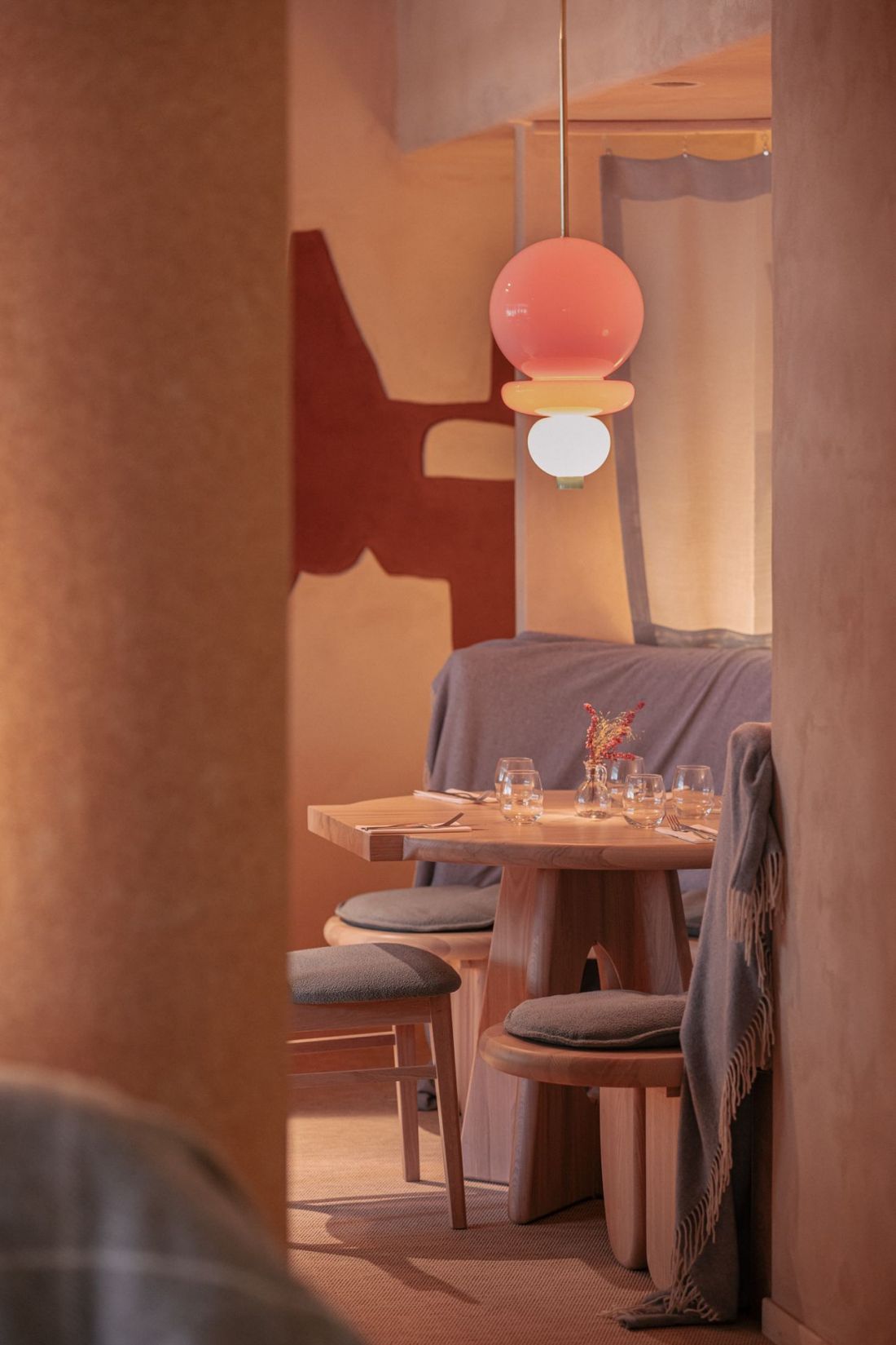 Wnętrza restauracji Manna 2 w Warszawie