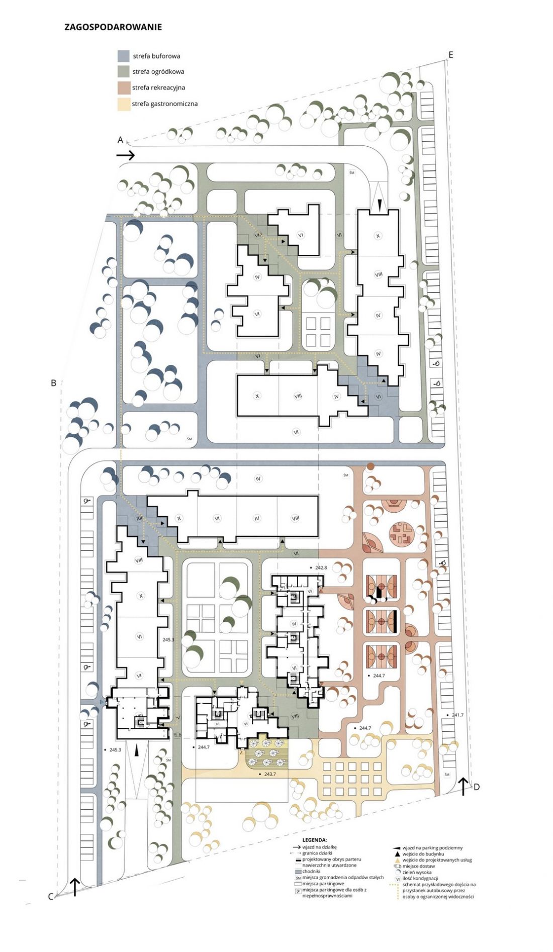 plan zagospodarowania terenu