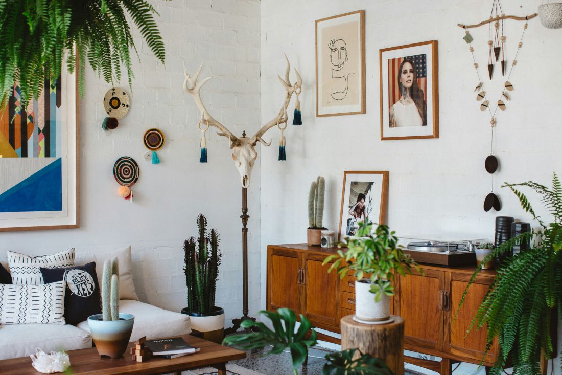 Afrohemian decor