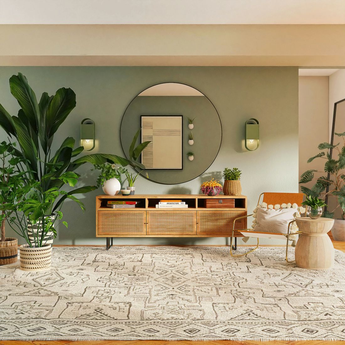 Afrohemian decor