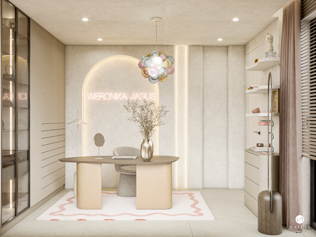 Apartament influencerów w Warszawie