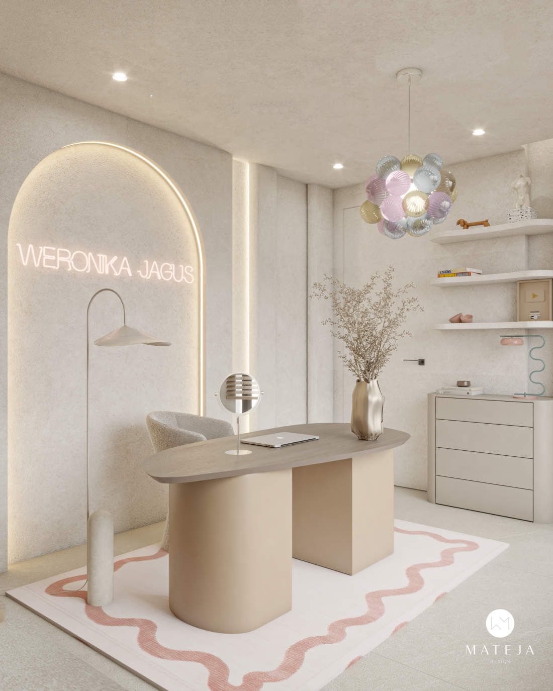 Apartament influencerów w Warszawie