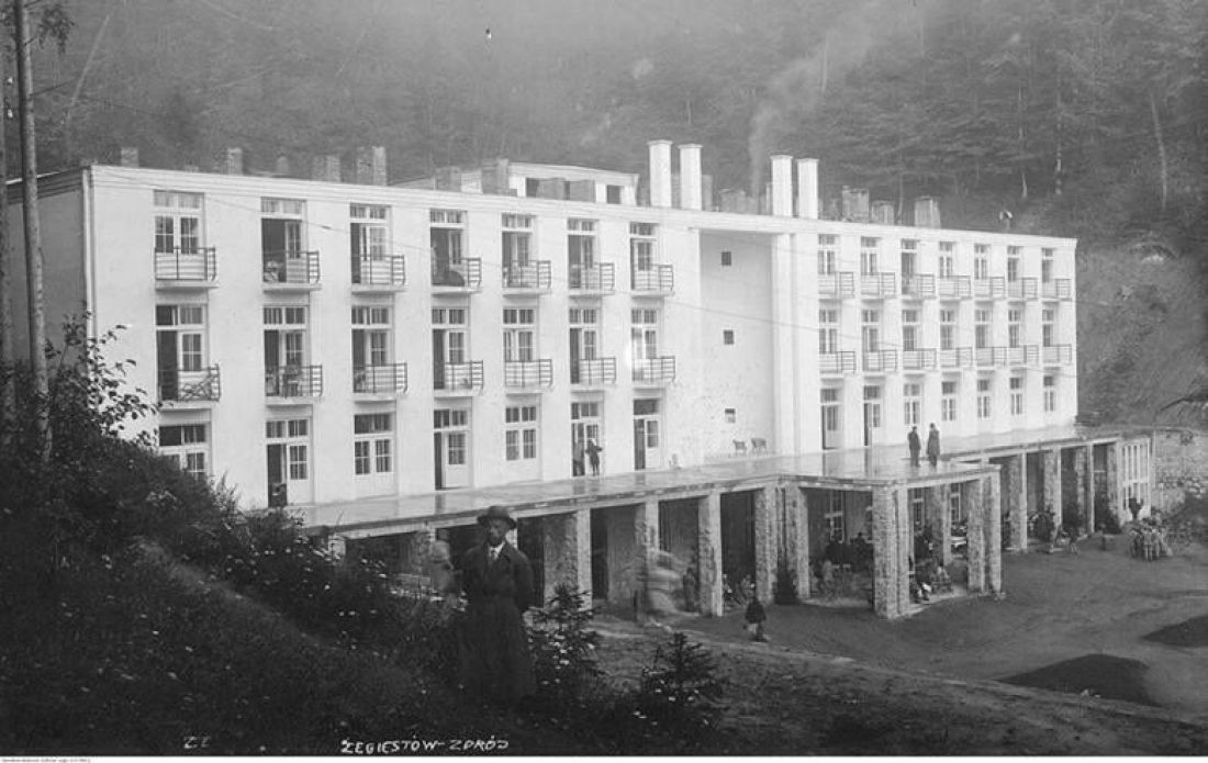 Dom Zdrojowy w Żegiestowie-Zdroju w 1930 roku