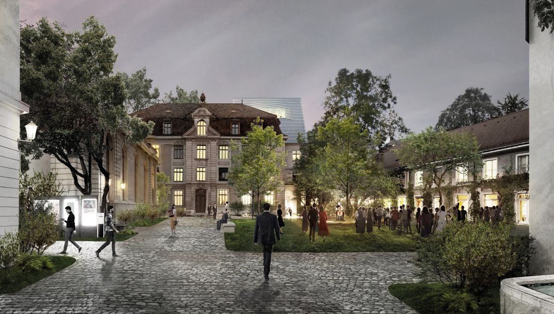 I miejsce w konkursie architektonicznym na renowację i rozbudowę kampusu Musik-Akademie w Bazylei, 2022,