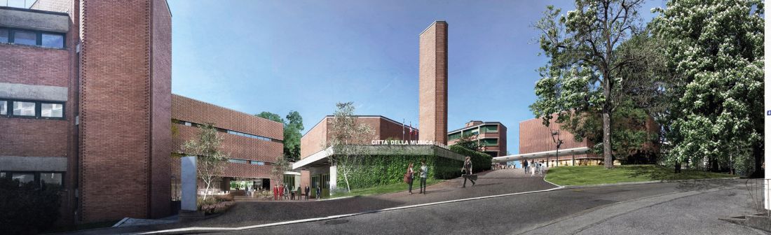 Città della Musica w Lugano - I miejsce w konkursie architektonicznym, 2023, 