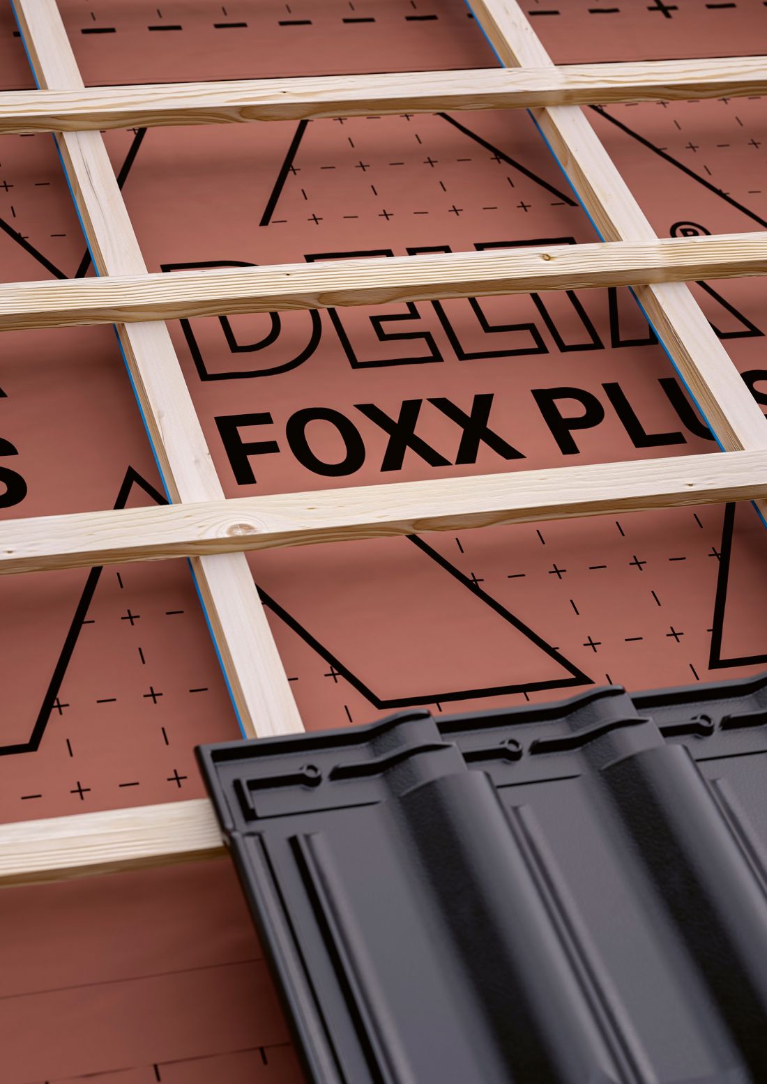 DELTA-FOXX PLUS — czterowarstwowa membrana dachowa