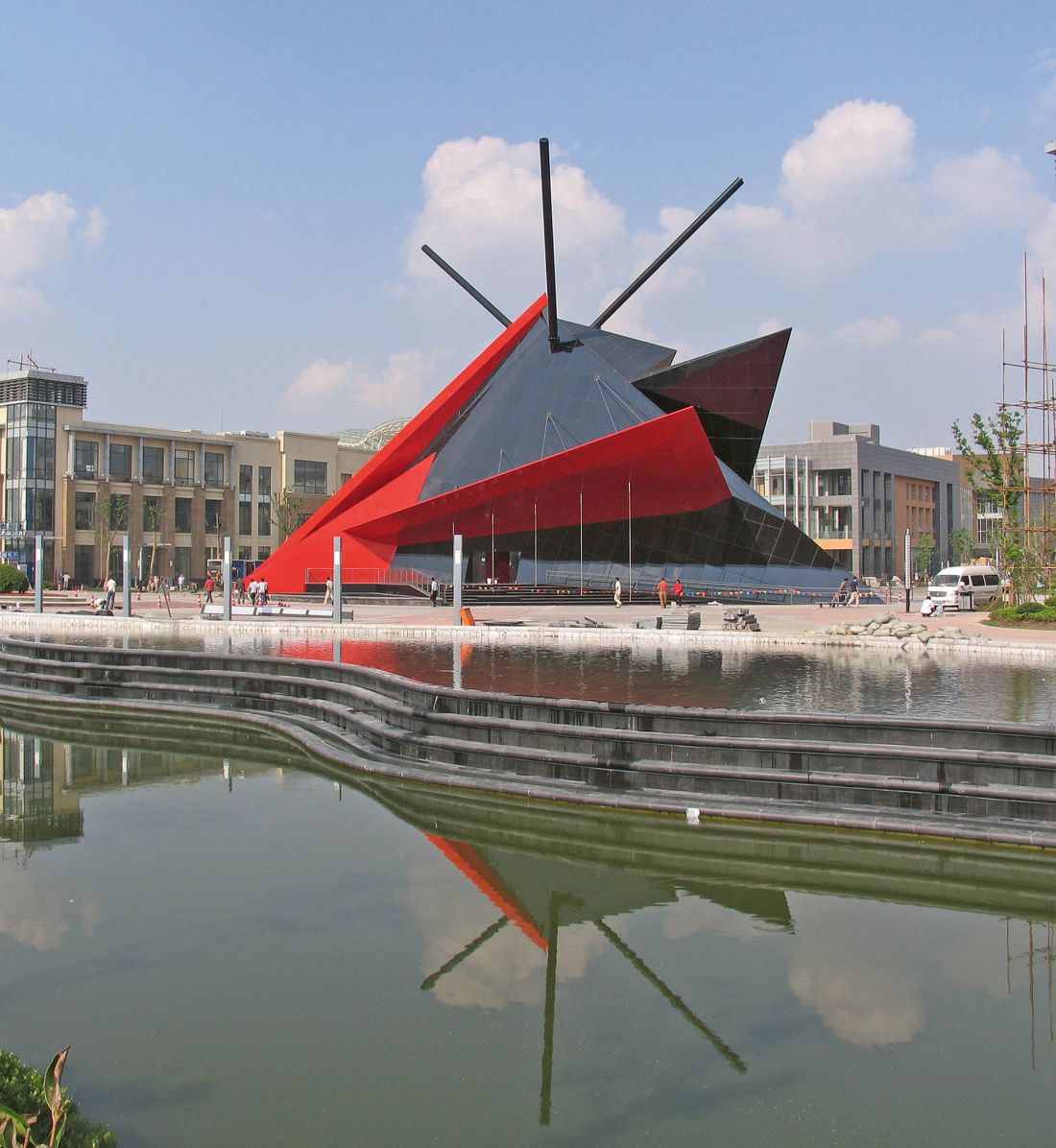 Shanghai Information Centre (Greenland Pavilion), Szanghaj, 2008