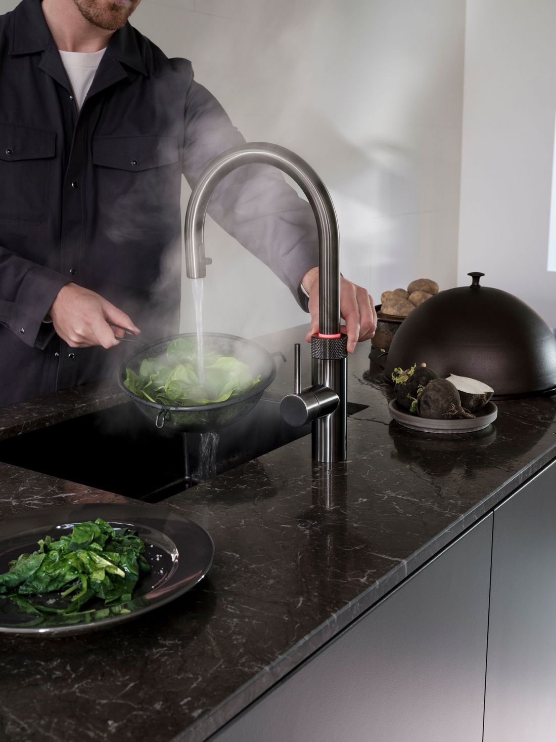 Bateria Quooker Flex Round Gunmetal