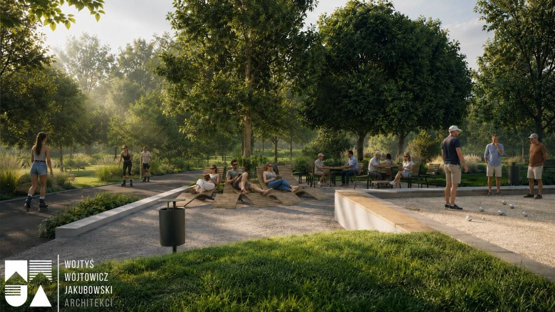 Na Plantach Mistrzejowickich powstanie pumptrack - tor rowerowy o zmiennym ukształtowaniu terenu