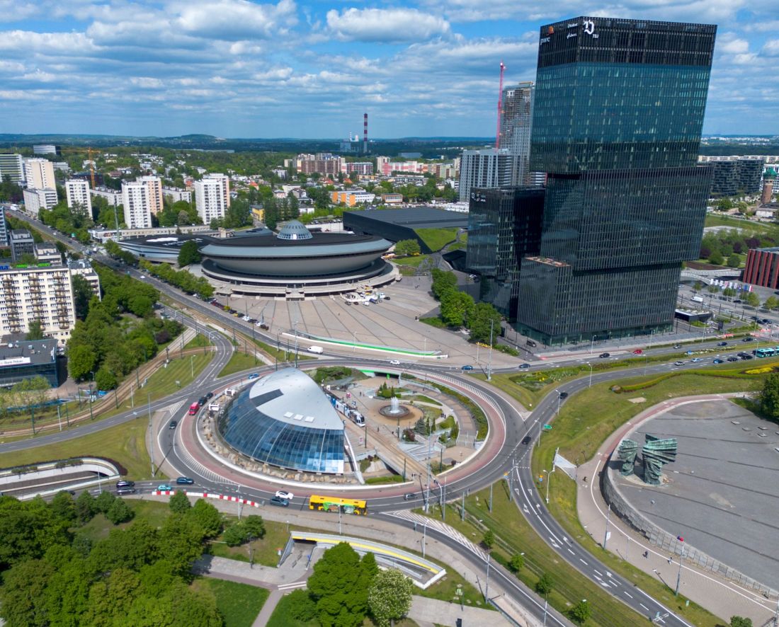 Wieżowiec MTX Development może dorównać wysokością wyższej wieży kompleksu.KTW