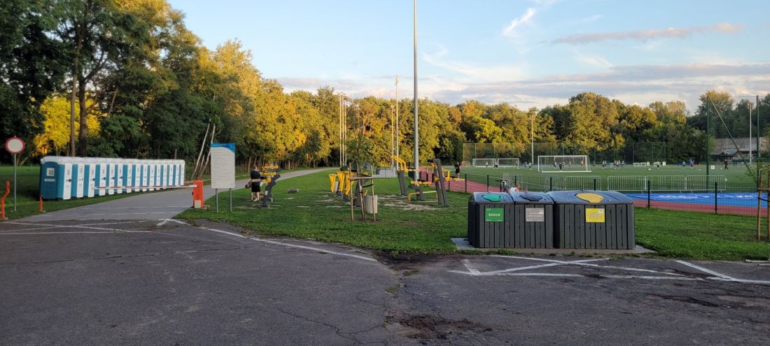 tereny sportowe na Golęcinie w Poznaniu