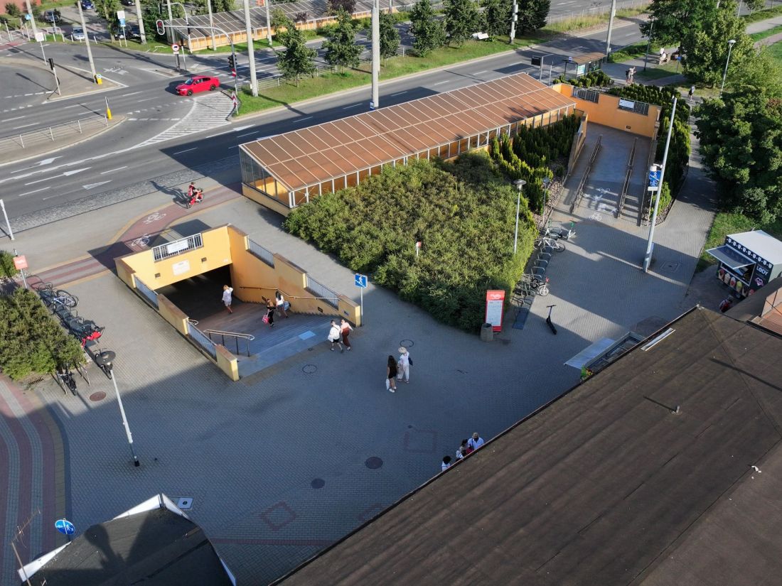 Tak dziś wygląda węzeł Gdynia Wzgórze św. Maksymiliana