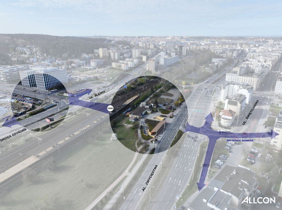 tak zmieni się węzeł Gdynia Wzgórze św. Maksymiliana