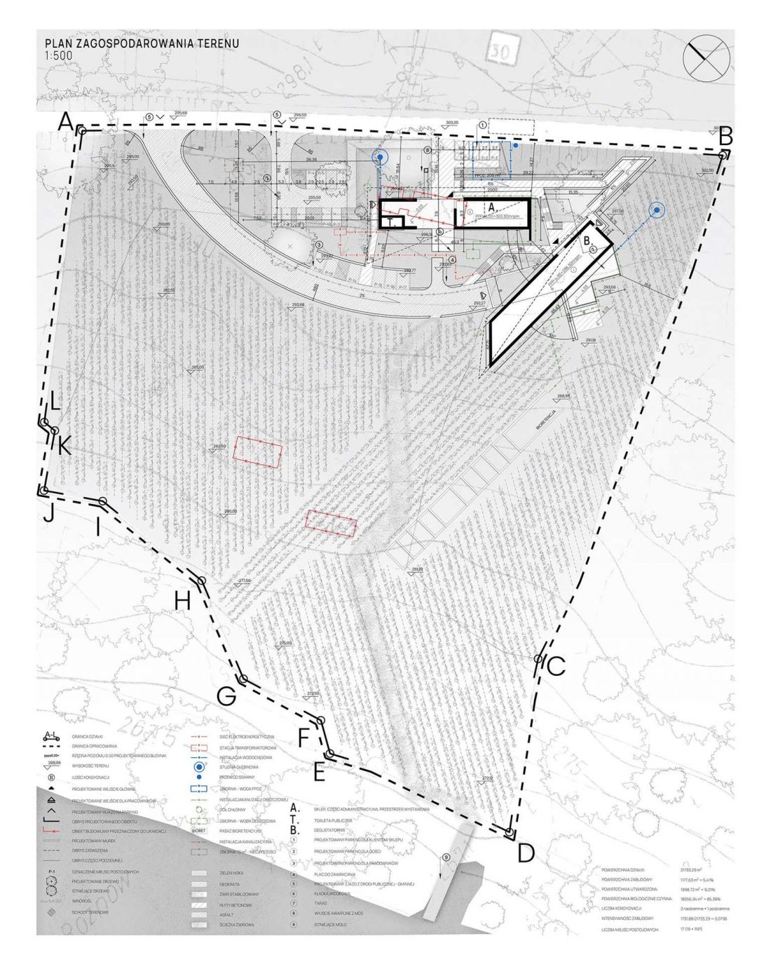 plan zagospodarowania terenu