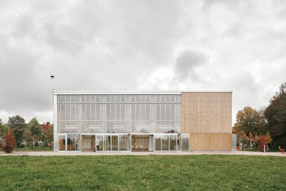 Klimapavillon w Schwerte projektu New Architekten i Jutta Albus Architektur