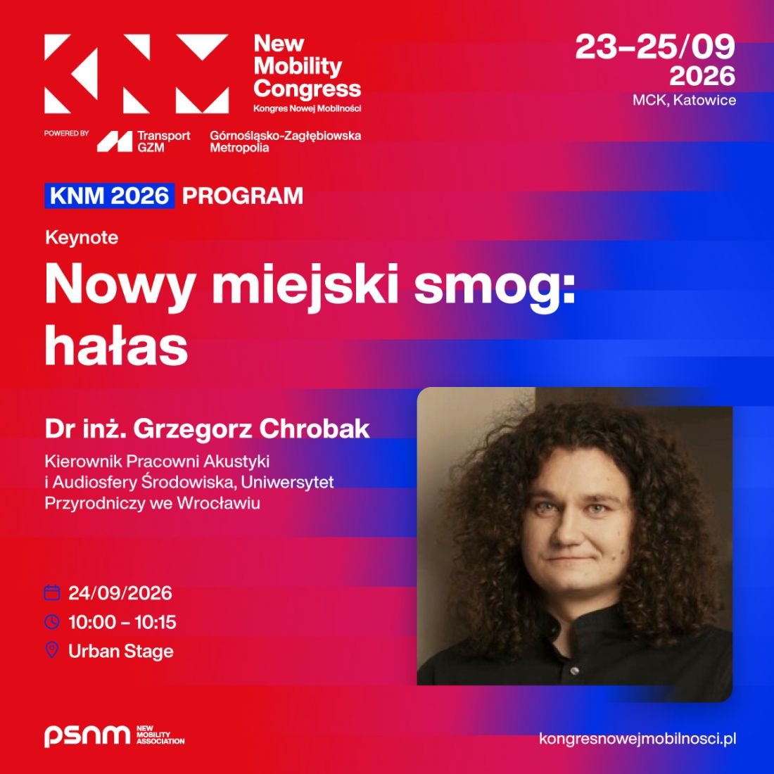 Kongres Nowej Mobilności odbędzie się w Międzynarodowym Centrum Kongresowym w Katowicach w dniach 23-25 września 2026