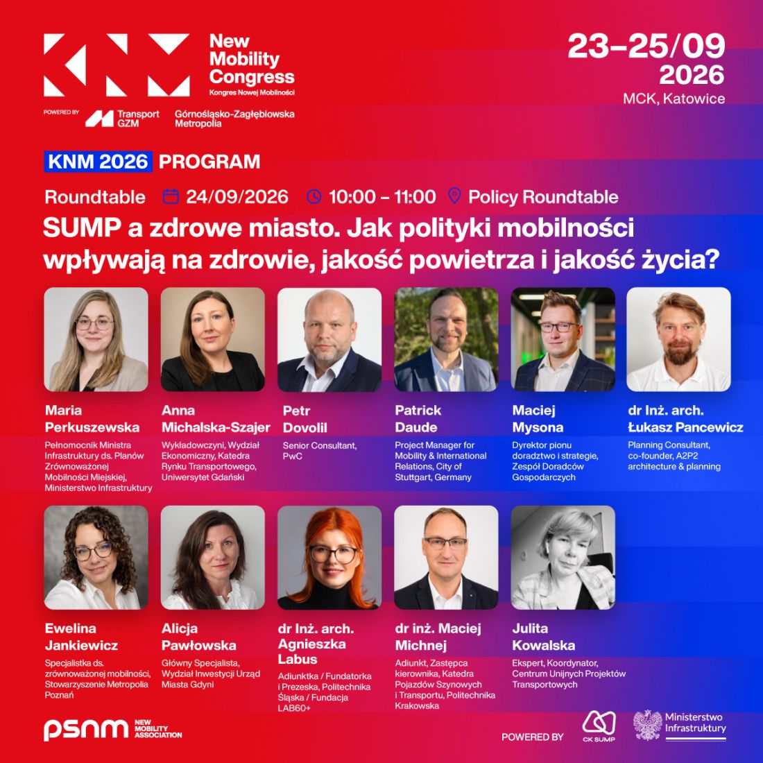 Kongres Nowej Mobilności odbędzie się w Międzynarodowym Centrum Kongresowym w Katowicach w dniach 23-25 września 2026