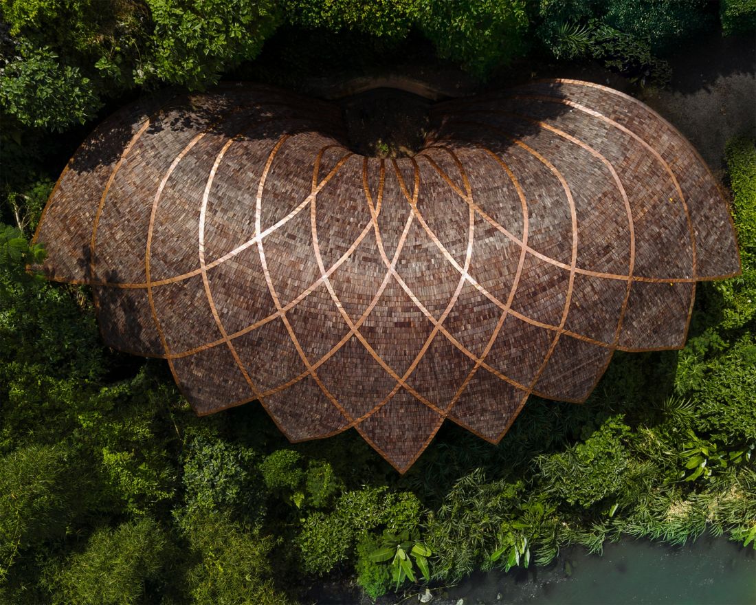 Lotus Shala na Bali projektu Pablo Luna Studio