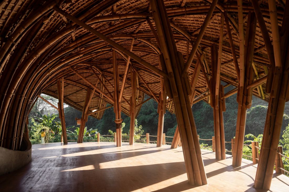 Lotus Shala na Bali projektu Pablo Luna Studio