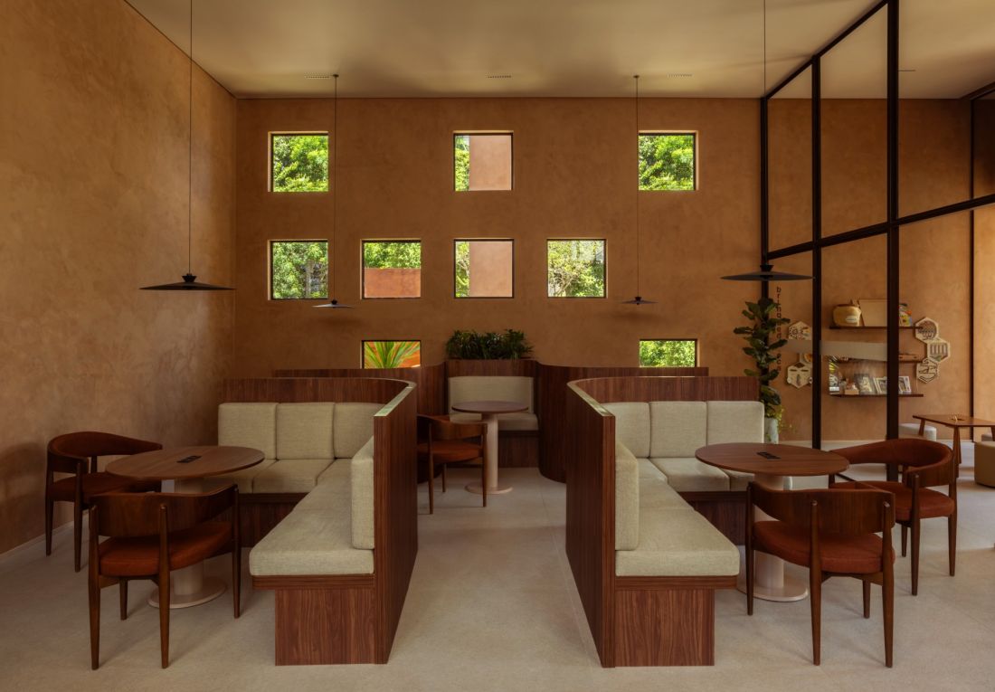 Pavilhão Sofia projektu Leonardo Zanatta Arquitetura w São Paulo