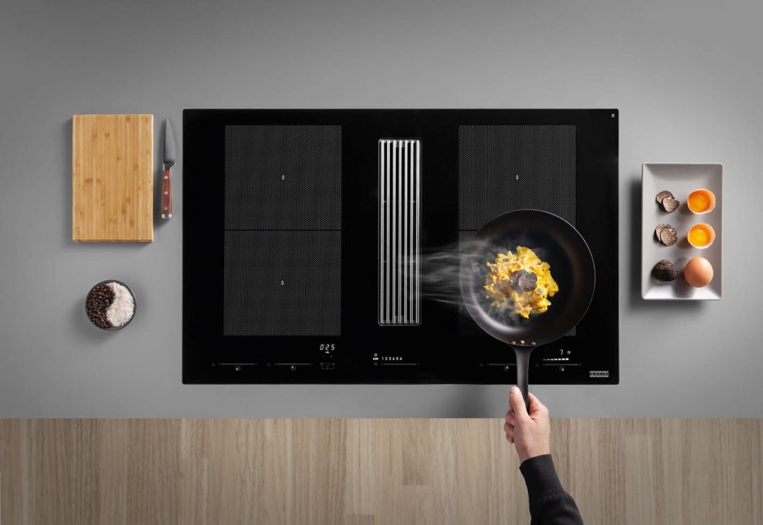 Franke płyta z okapem Mythos 2gether Icon Steel