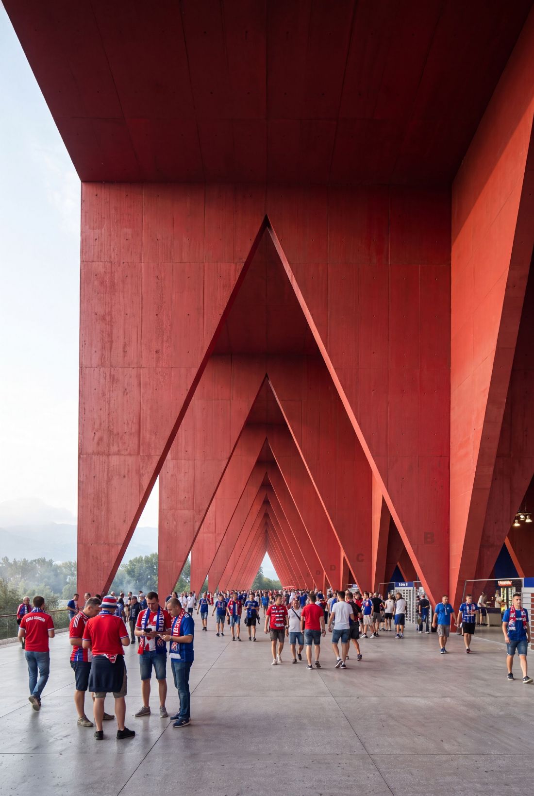 detale konstrukcji stadionu