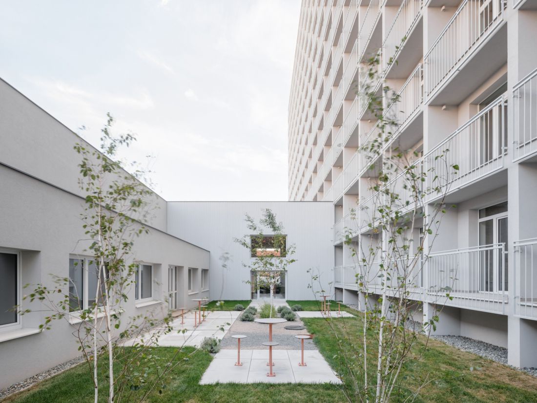 Kosmalt w Koszycach po przebudowie przeprowadzonej przez pracownię Atrium Architekti