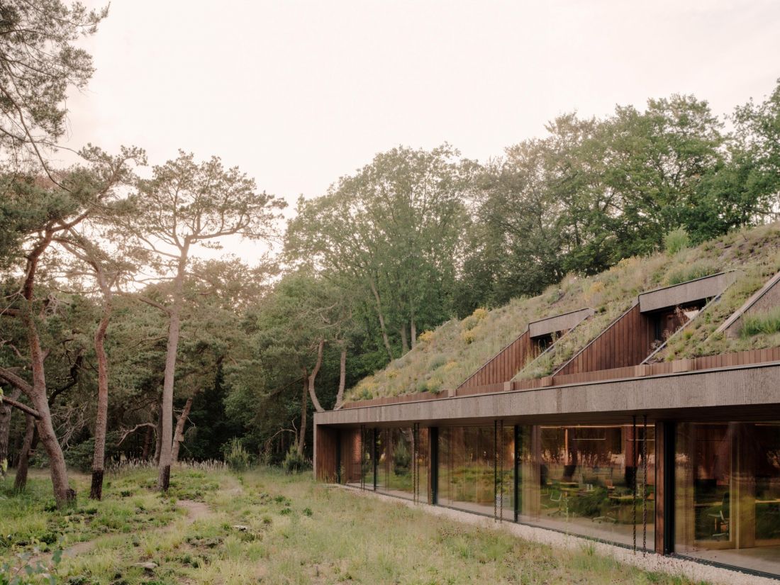 Office by Nature w Blaricum projektu Studio Massimo