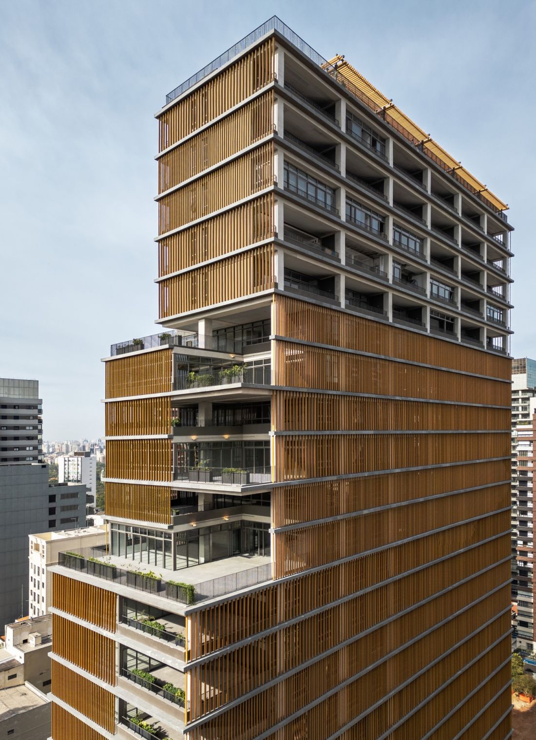 Capote 210 w São Paulo projektu Andrade Morettin Arquitetos