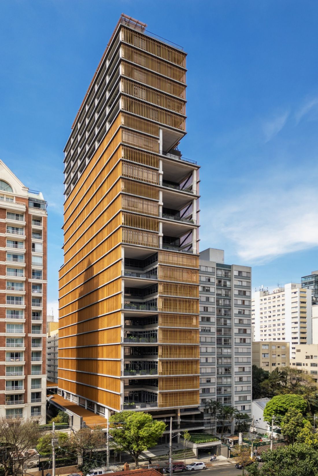 Capote 210 w São Paulo projektu Andrade Morettin Arquitetos