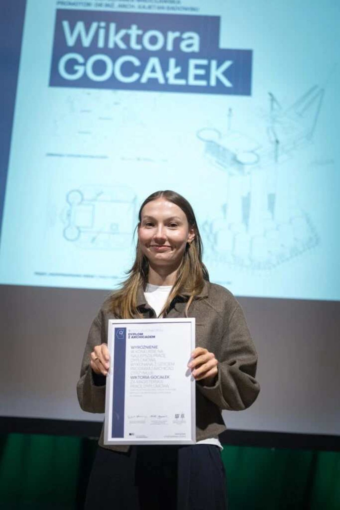 Dyplomy magisterskie, Wyróżnienie – Wiktoria Gocałek