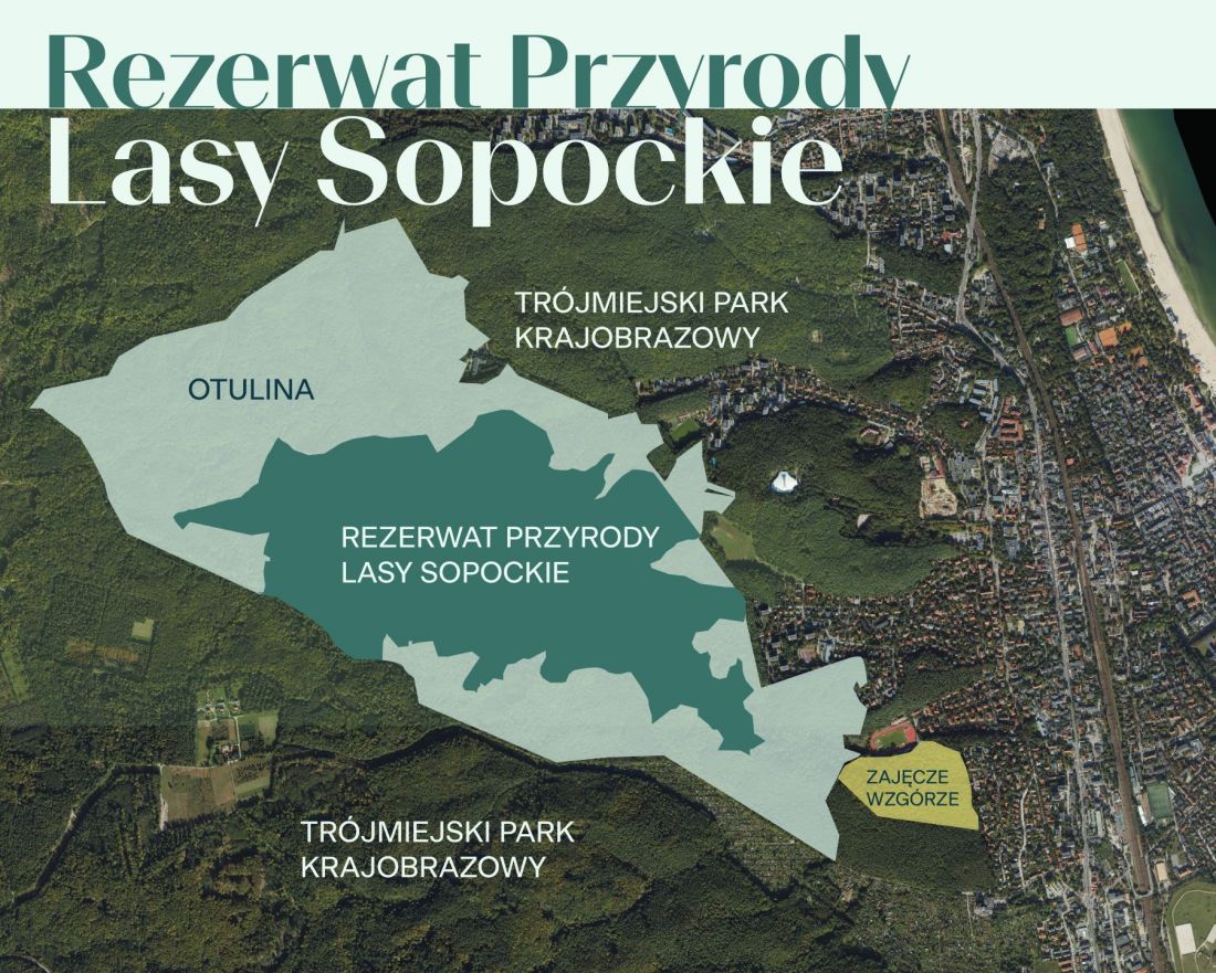 Granice nowego rezerwatu przyrody