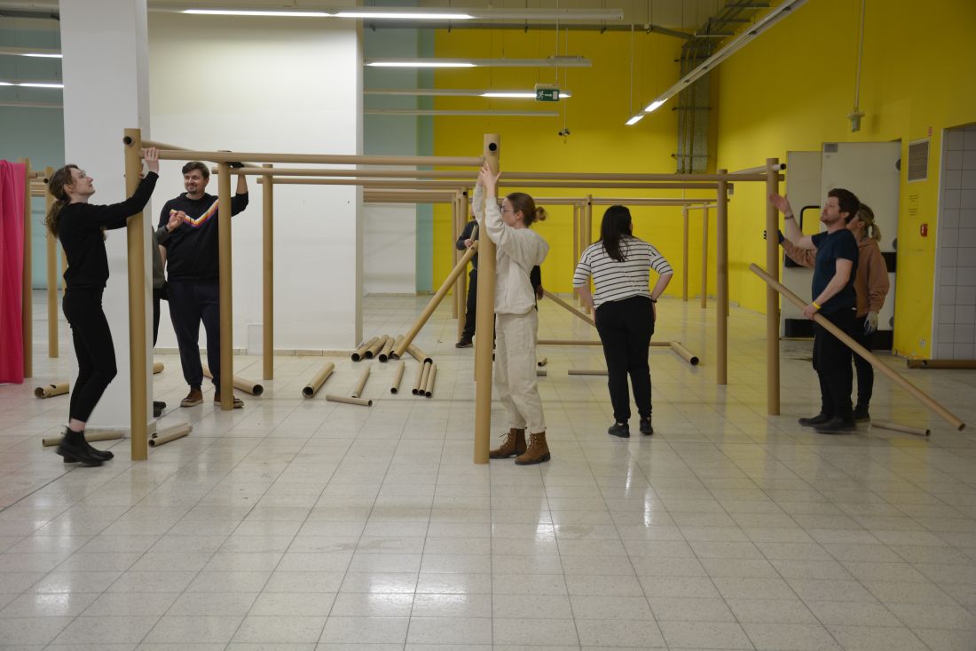 Montaż instalacji schronień