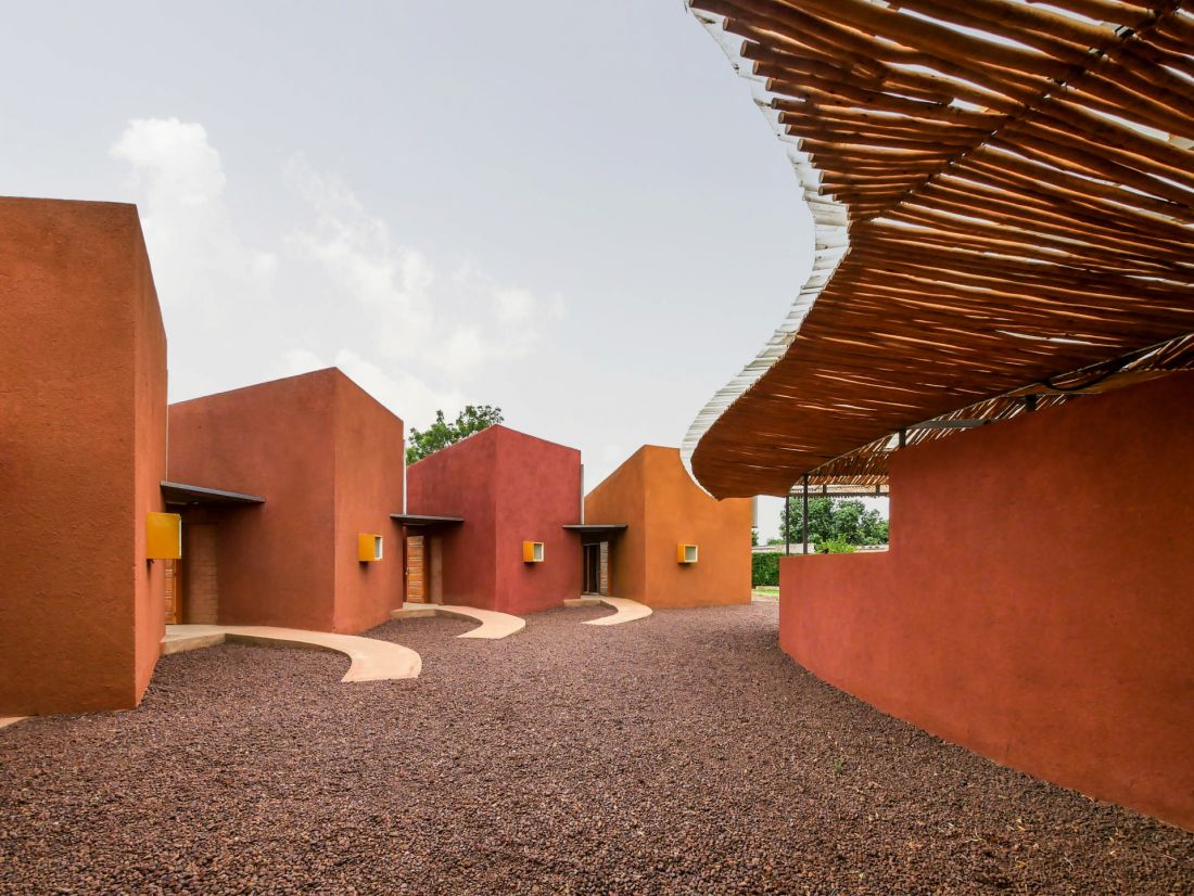 Kompleks domów w Léo projektu Kéré Architecture