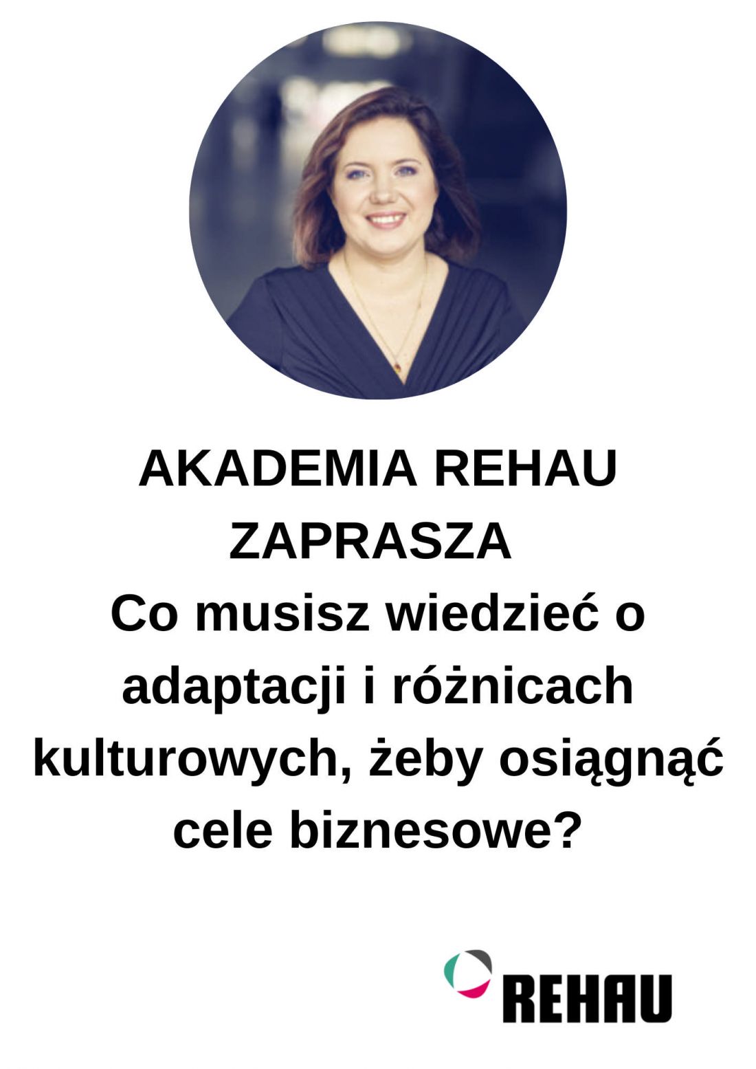 Akademia REHAU zaprasza na webinar 30 marca o 14.00 ze Swietłaną Listopadską