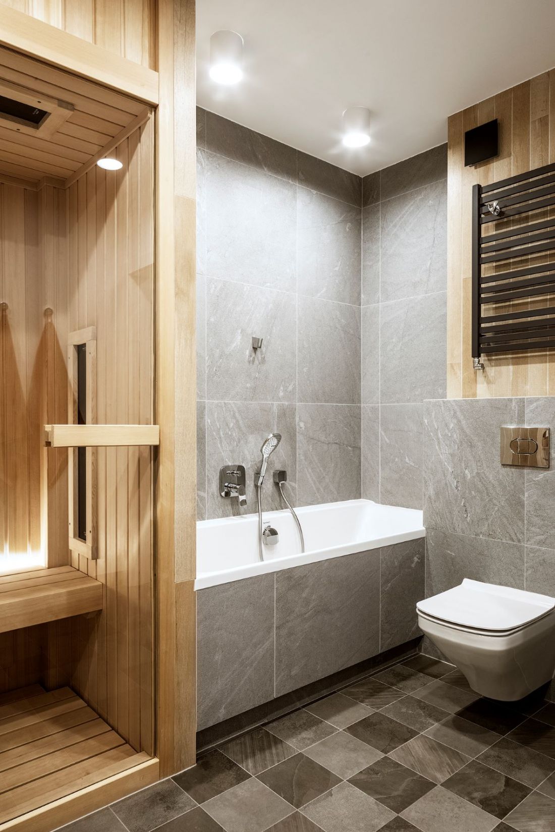wyjątkowym rozwiązaniem jest sauna
