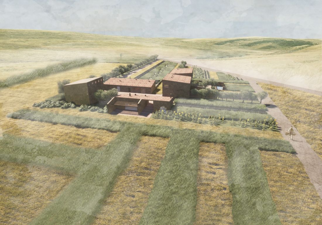 Projekt
Multitopia, widok z lotu ptaka