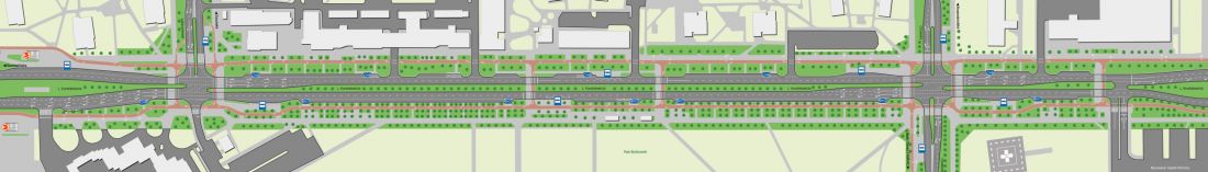 Plan ulicy Kondratowicza