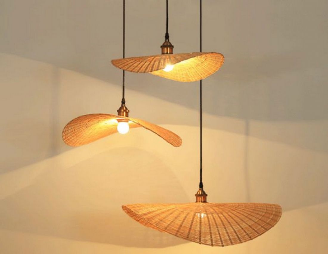 Ratanowe osłony lamp