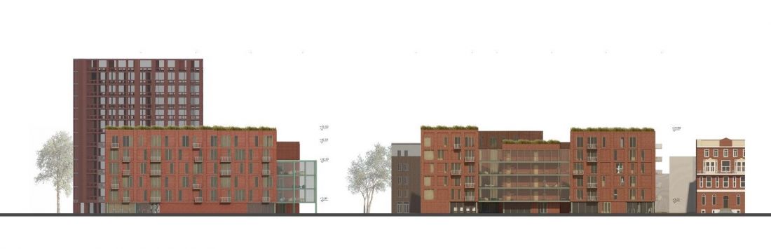 Projekt
Living-hub w Londynie, elewacje