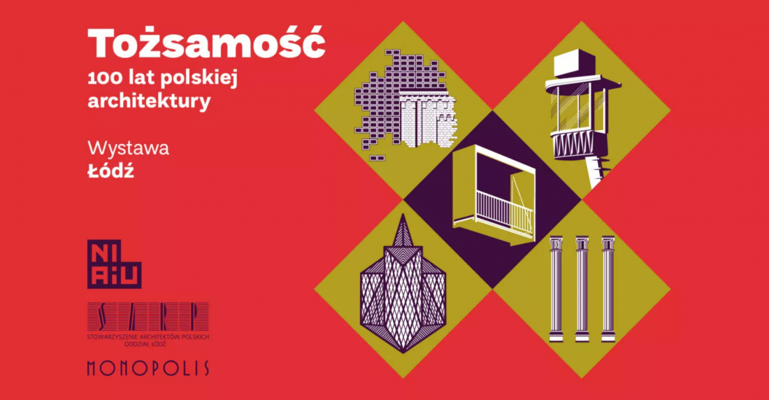Tożsamość. 100 lat polskiej architektury - plakat