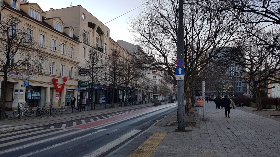 Ul. 27 Grudnia. Przebudowa tego odcinka planowana jest jako opcja zależna od finansów. 