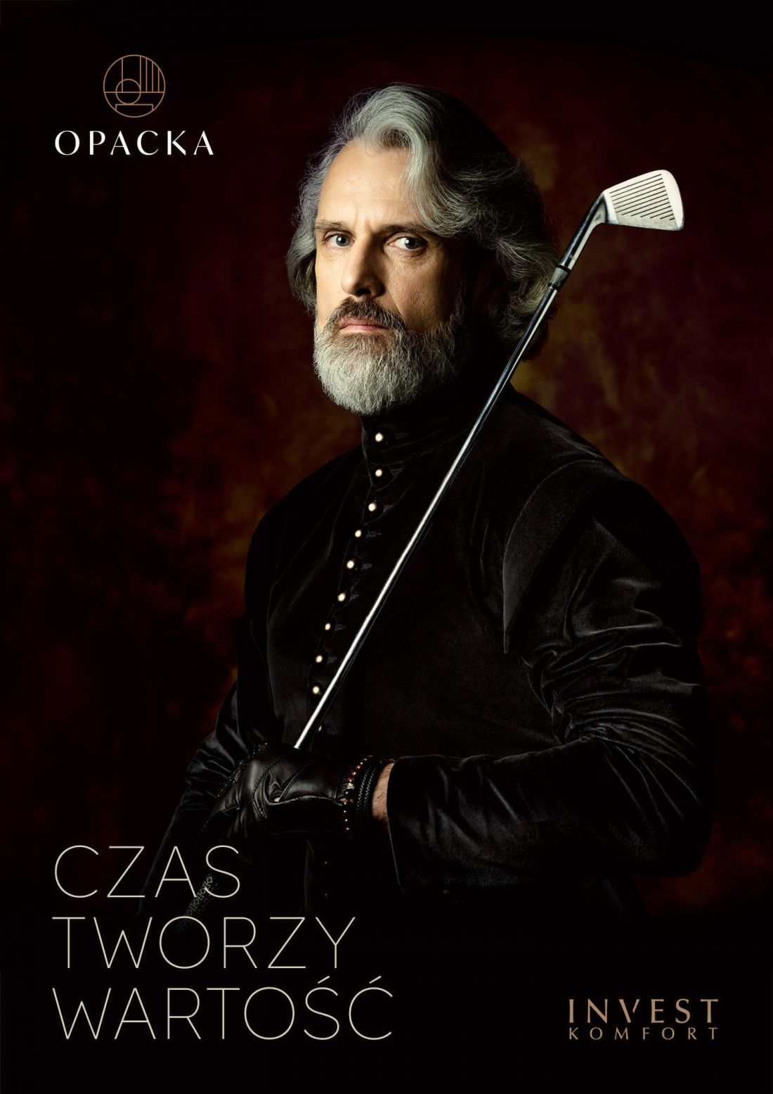 Portret mężczyzny – kampania „Czas tworzy wartość”