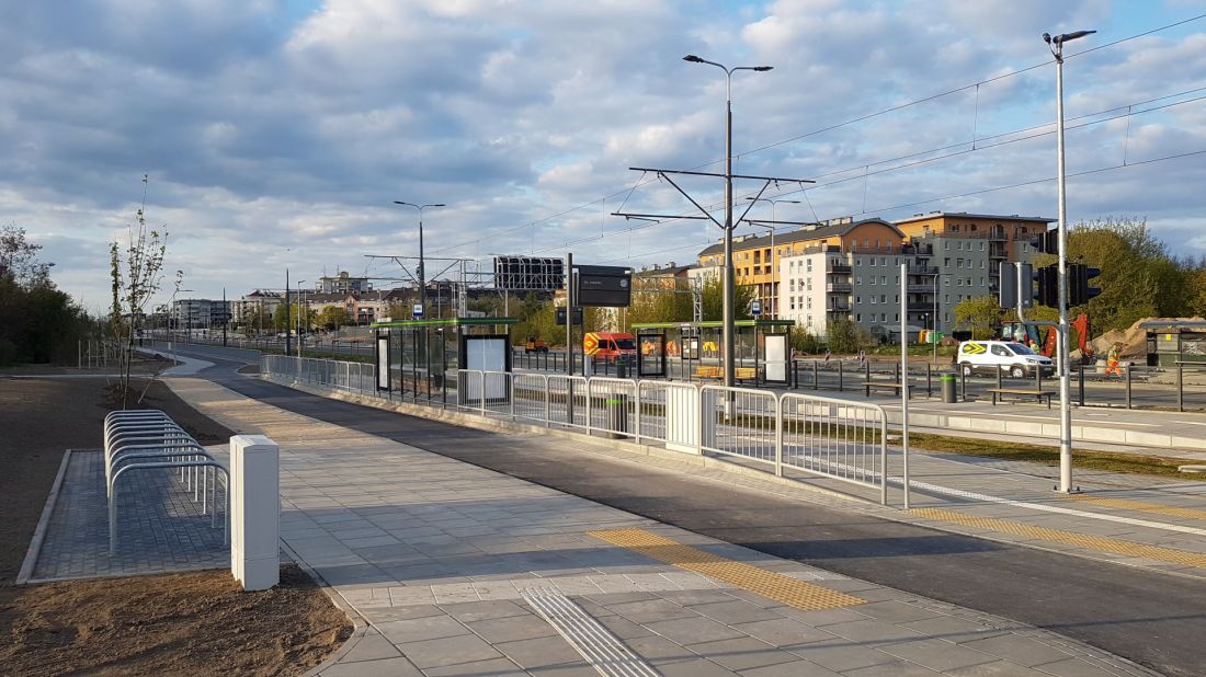 Tramwaj na Naramowice - al. Praw Kobiet