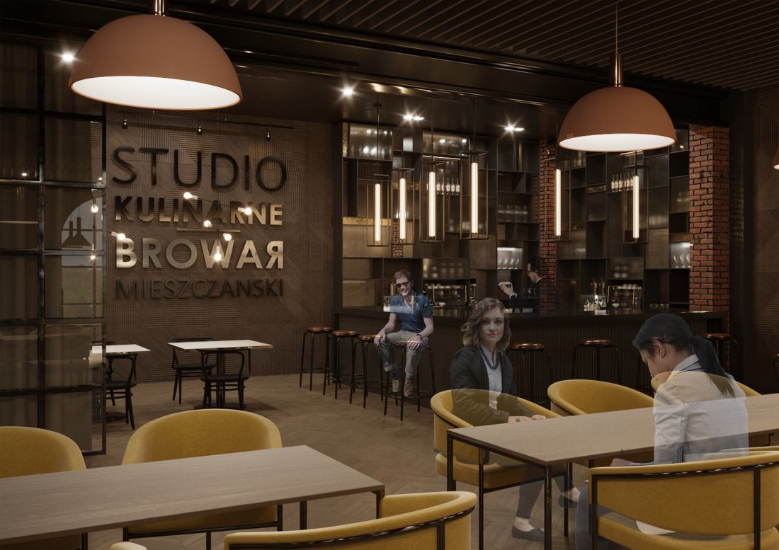 Na terenie browaru znajduje się również Studio Kulinarne