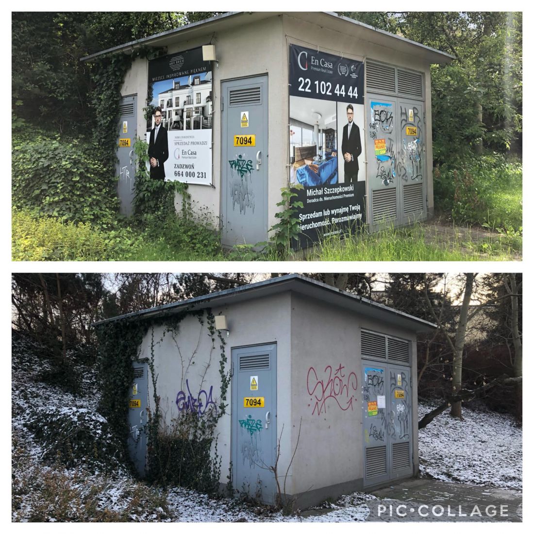 zlikwidowane reklamy po działaniu aktywistów