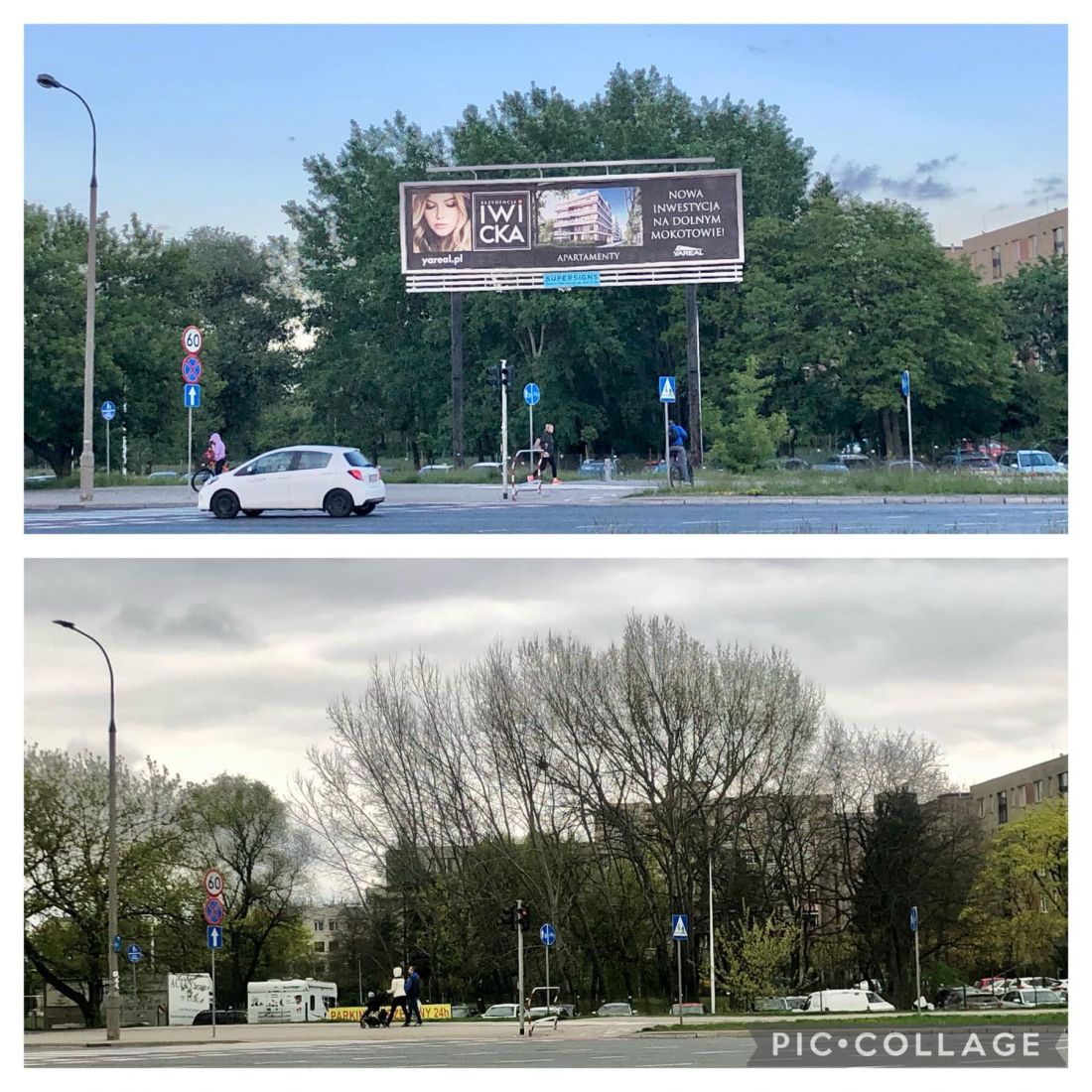 zlikwidowane reklamy po działaniu aktywistów